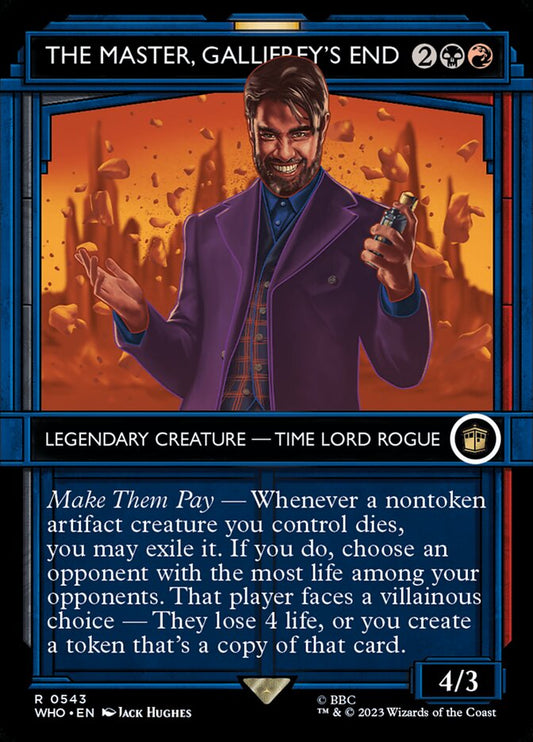The Master, Gallifrey's End who 543