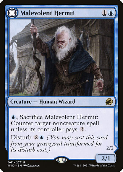 Malevolent Hermit // Benevolent Geist mid 61