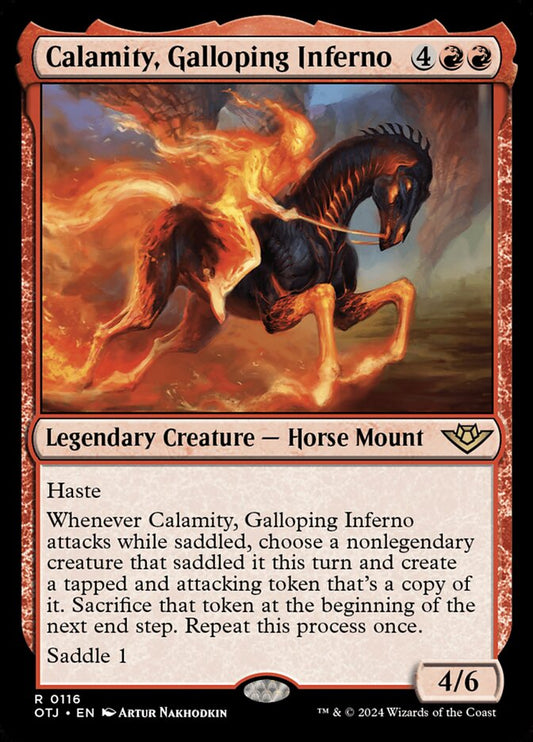 Calamity, Galloping Inferno otj 116