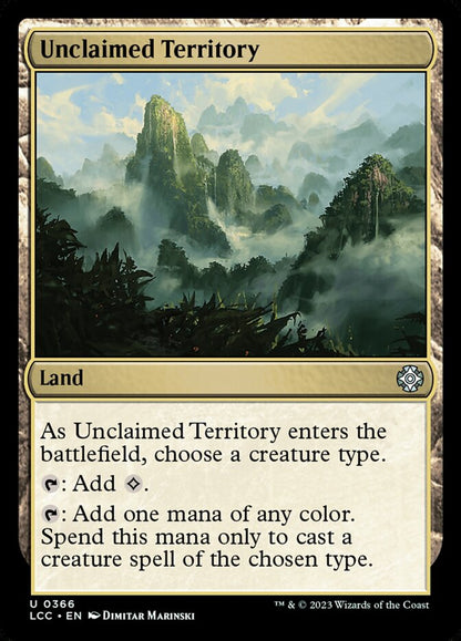 Unclaimed Territory lcc 366