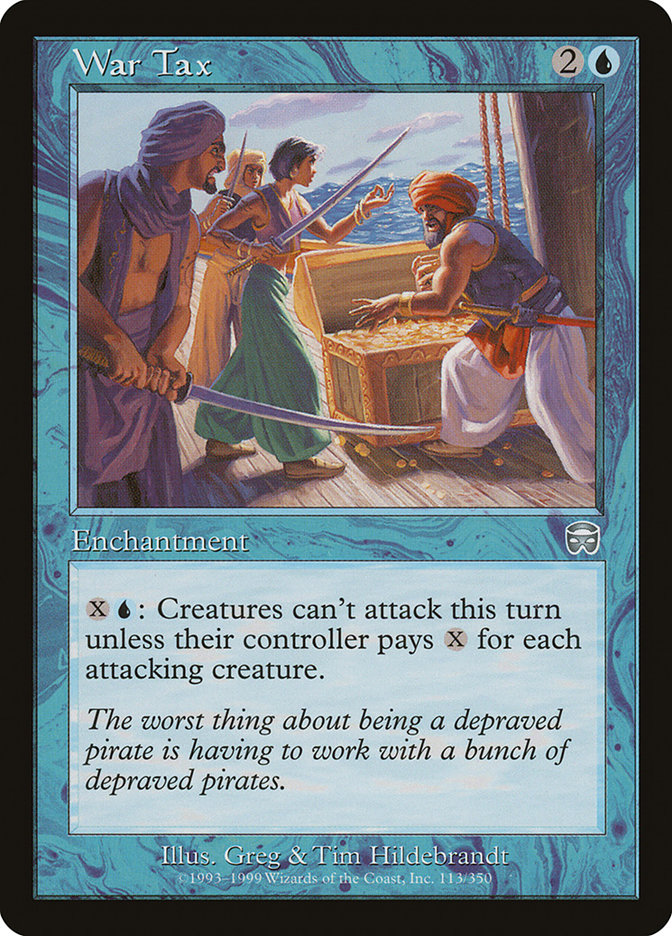 War Tax mmq 113