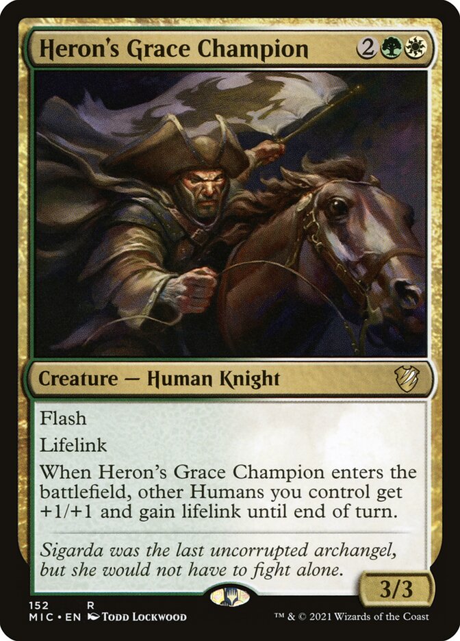 Heron's Grace Champion mic 152