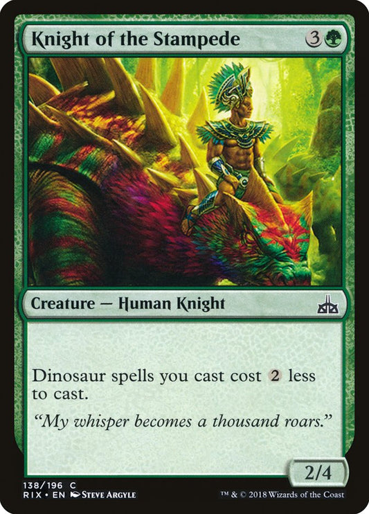 Knight of the Stampede rix 138