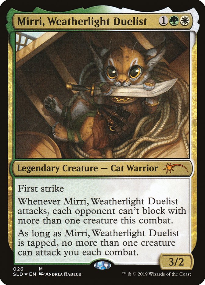 Mirri, Weatherlight Duelist - MTG Single Card