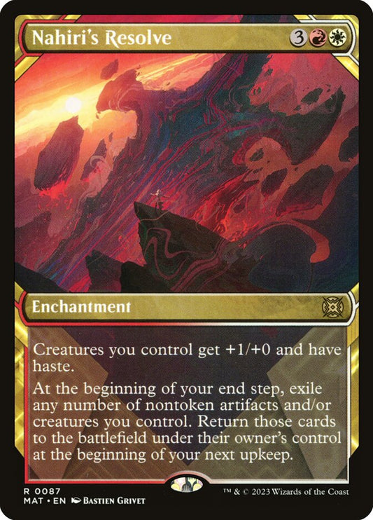 Nahiri's Resolve mat 87