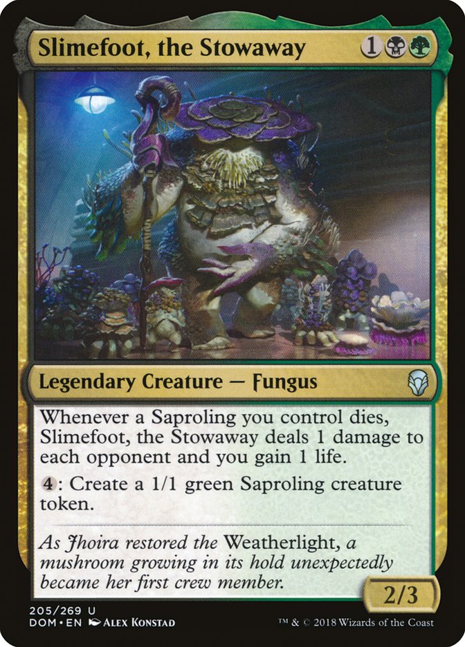 Slimefoot, the Stowaway dom 205