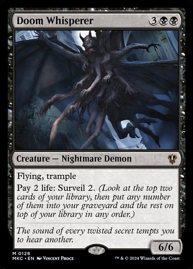 Doom Whisperer mkc 128