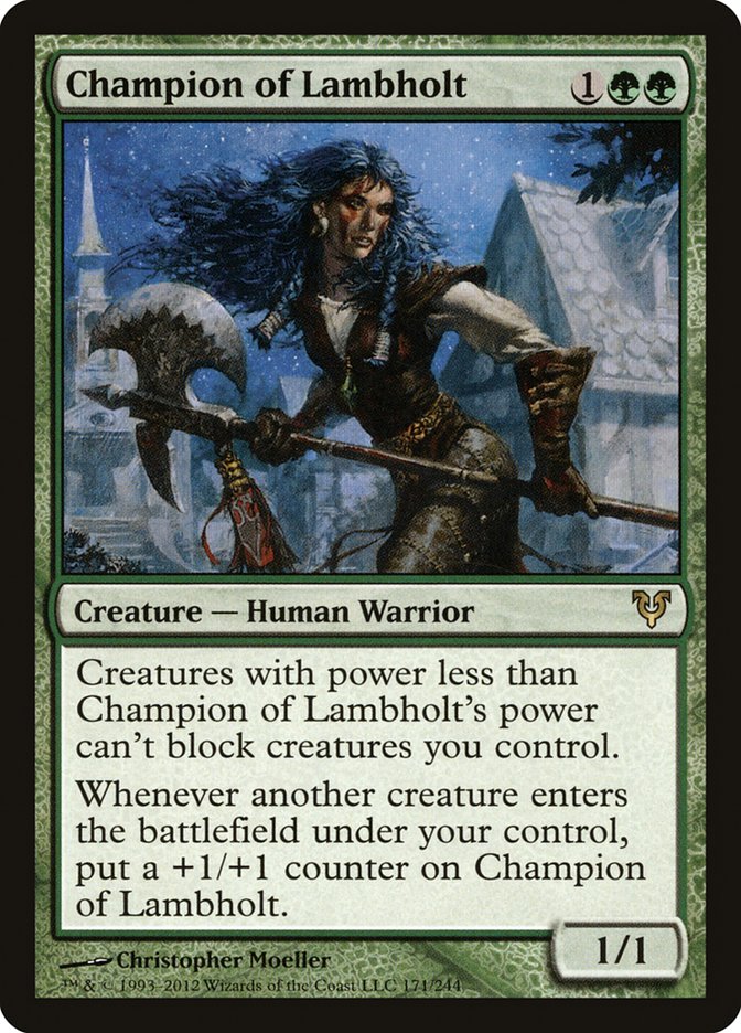 Champion of Lambholt avr 171