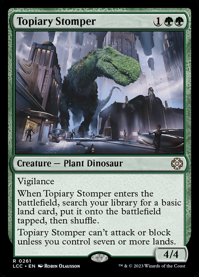 Topiary Stomper lcc 261