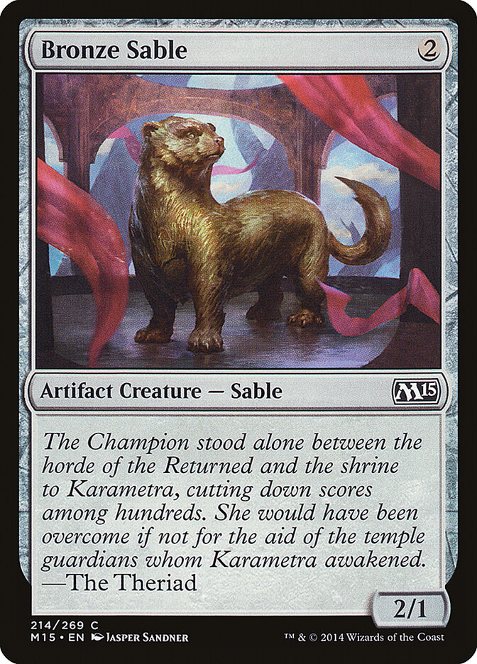 Bronze Sable m15 214