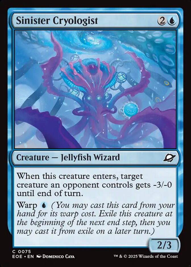 Sinister Cryologist eoe 75