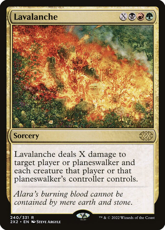Lavalanche 2x2 240