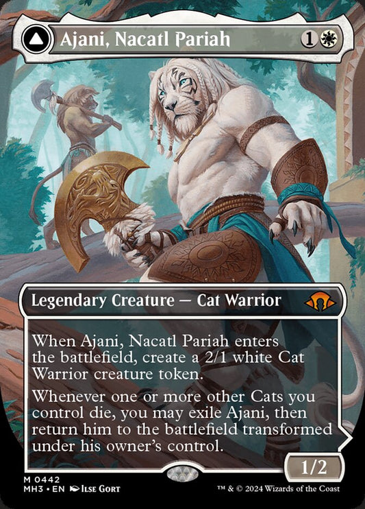 Ajani, Nacatl Pariah // Ajani, Nacatl Avenger mh3 442