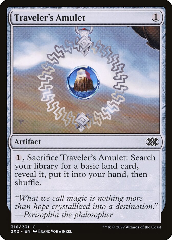 Traveler's Amulet 2x2 316