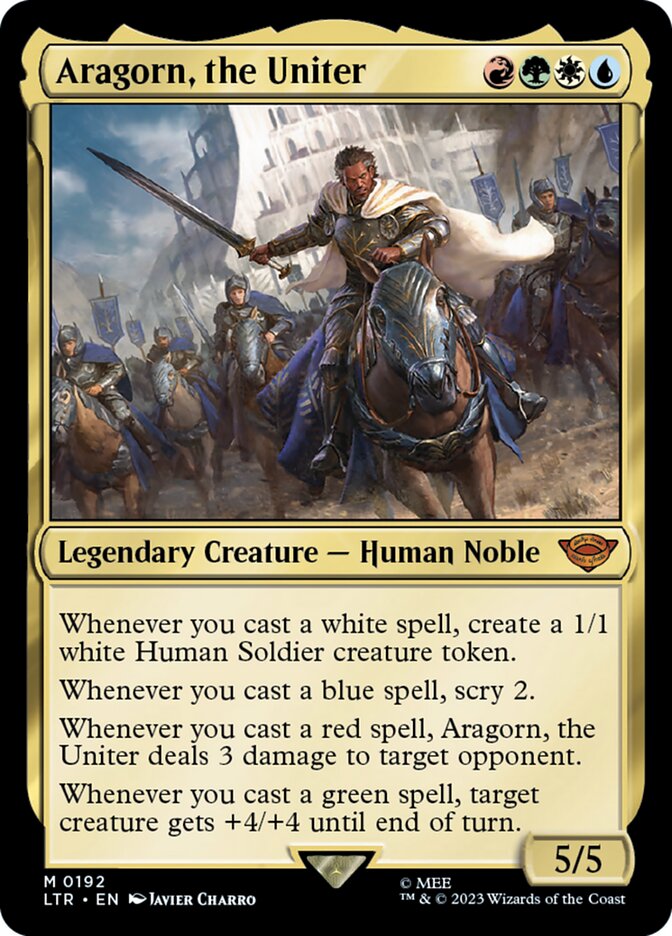 Aragorn, the Uniter ltr 192