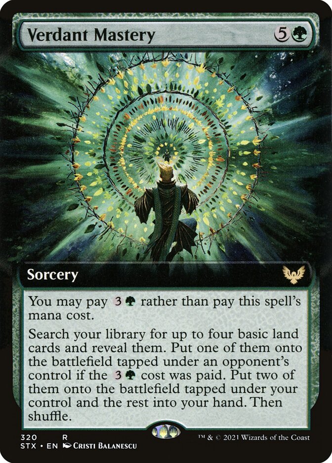 Verdant Mastery stx 320