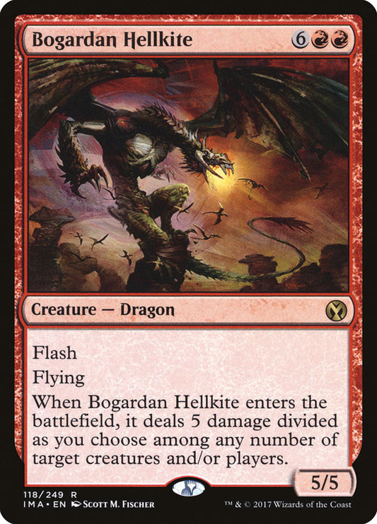 Bogardan Hellkite ima 118