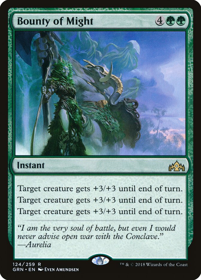 Bounty of Might grn 124