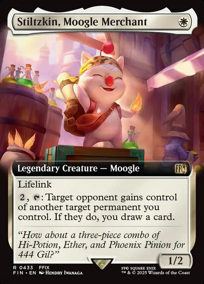 Stiltzkin, Moogle Merchant fin 433