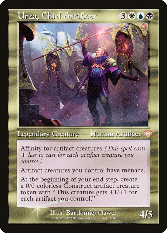 Urza, Chief Artificer brc 2