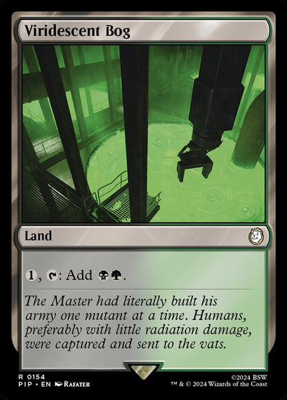 Viridescent Bog pip 154