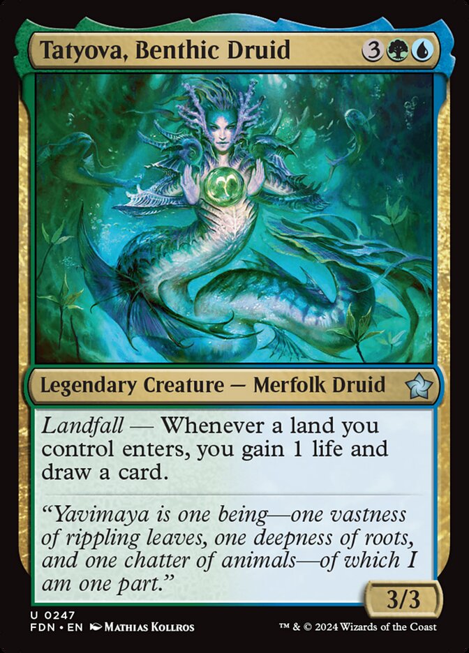Tatyova, Benthic Druid fdn 247