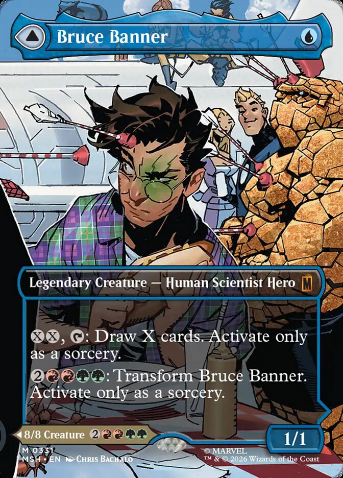 Bruce Banner // The Incredible Hulk msh 331