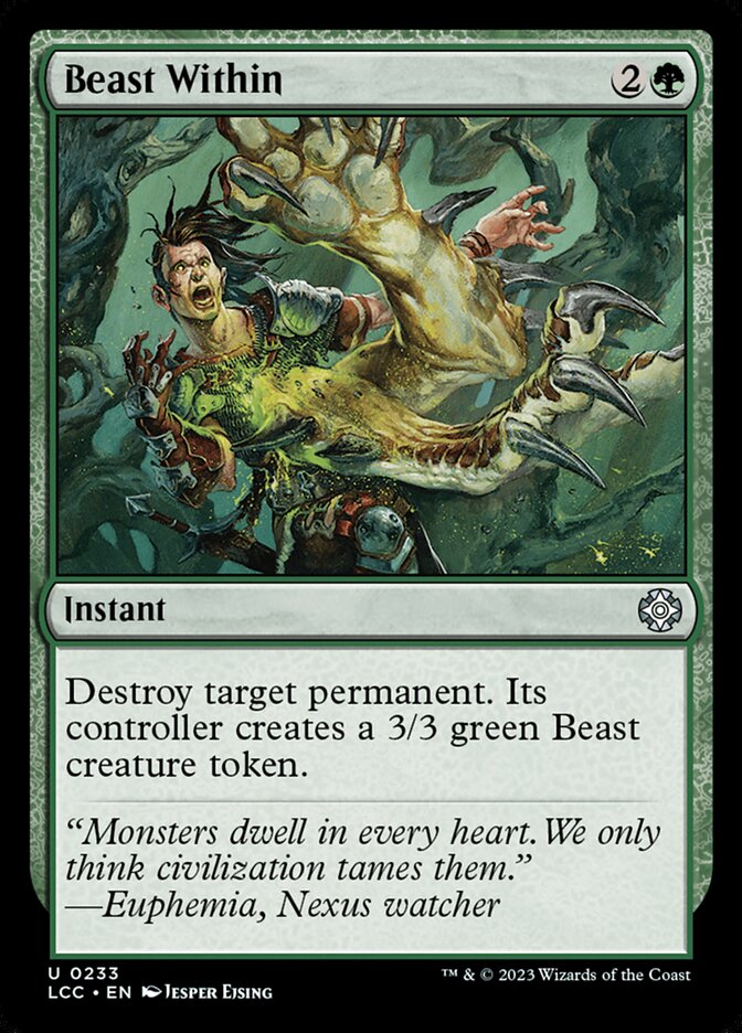 Beast Within lcc 233