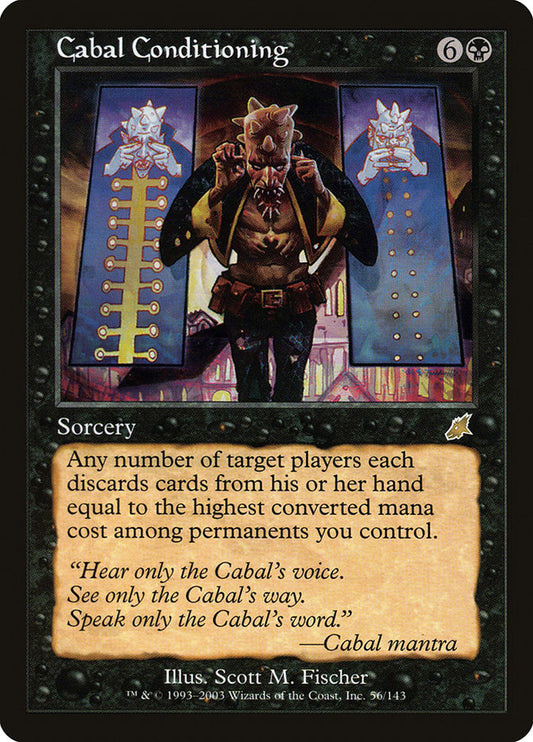 Cabal Conditioning scg 56