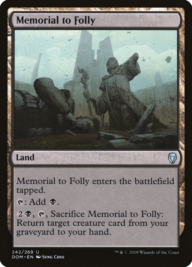 Memorial to Folly dom 242