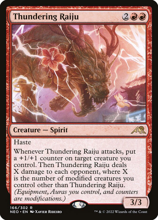 Thundering Raiju neo 166