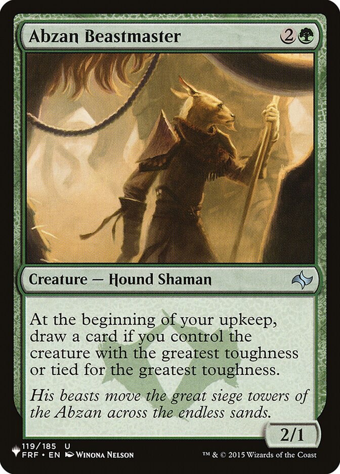 Abzan Beastmaster plst FRF-119