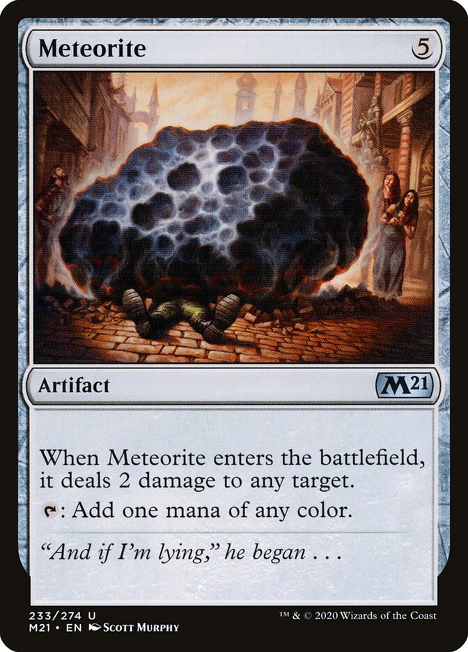 Meteorite m21 233