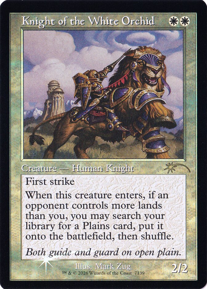 Knight of the White Orchid sld 7139