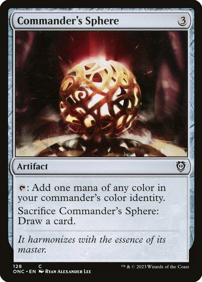 Commander's Sphere onc 128