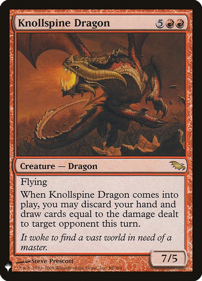 Knollspine Dragon plst SHM-98