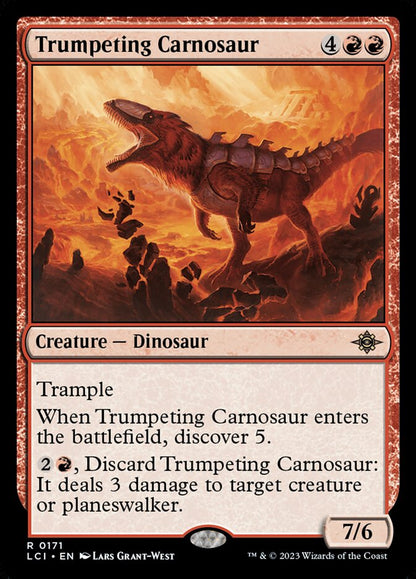 Trumpeting Carnosaur lci 171