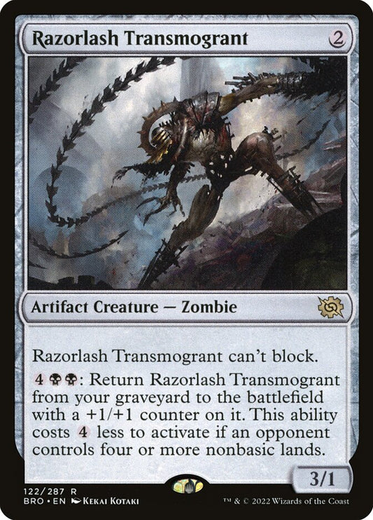 Razorlash Transmogrant bro 122