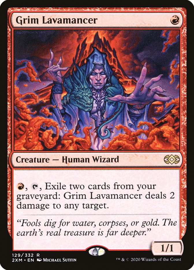 Grim Lavamancer 2xm 129