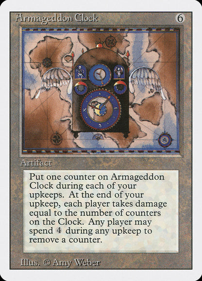 armageddon mtg card Armageddon Clock – Moon MTG