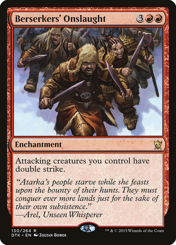 Berserkers' Onslaught dtk 130