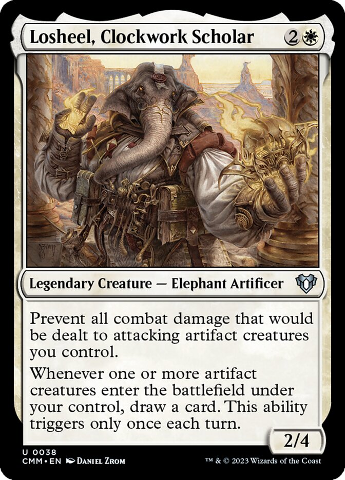 Losheel, Clockwork Scholar cmm 38