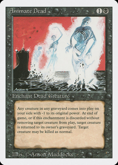 Animate Dead 3ed 93