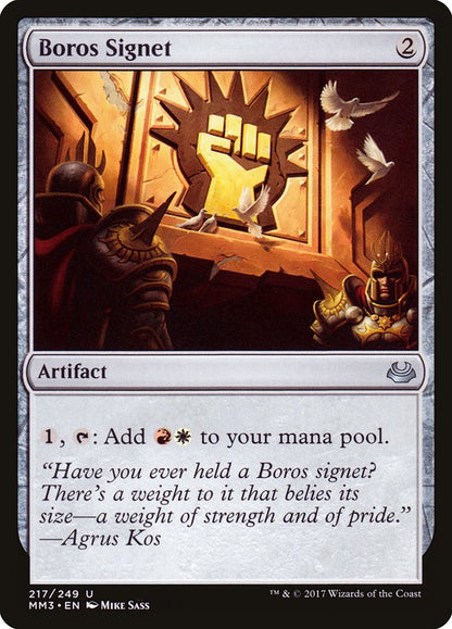 Boros Signet mm3 217