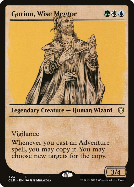 Gorion, Wise Mentor clb 423