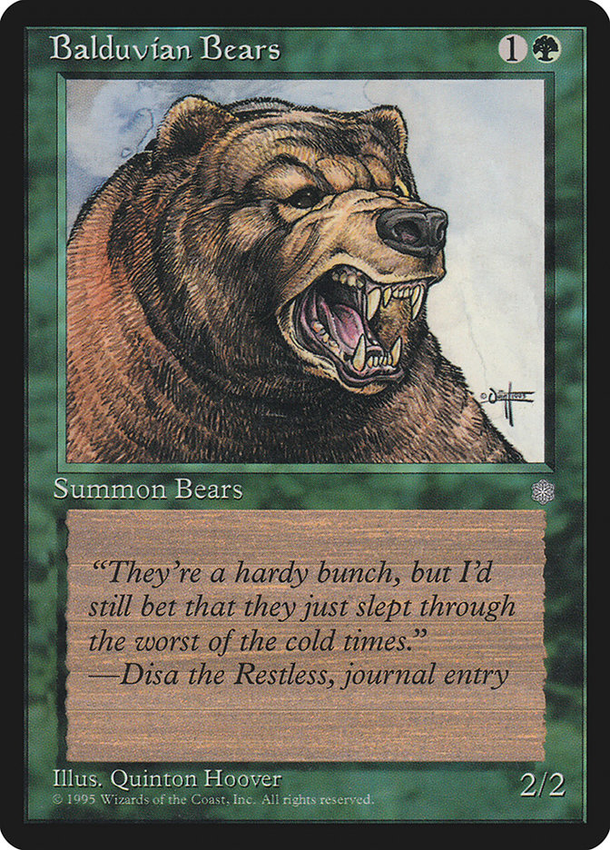 Balduvian Bears ice 226