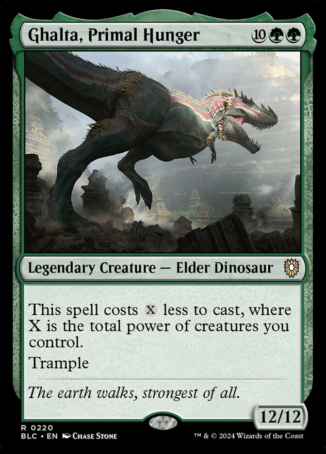 Ghalta, Primal Hunger blc 220