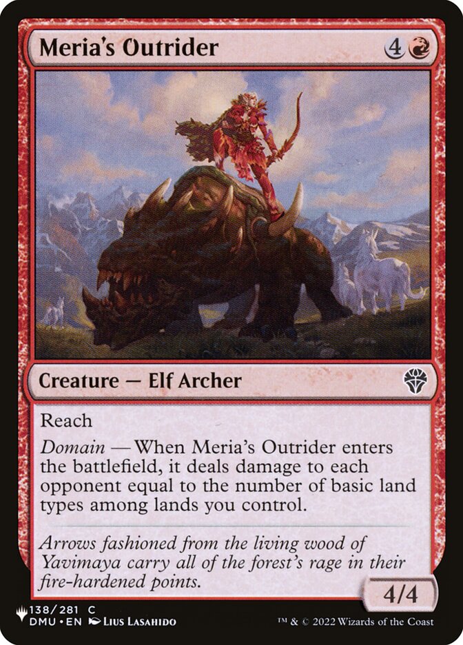 Meria's Outrider plst DMU-138