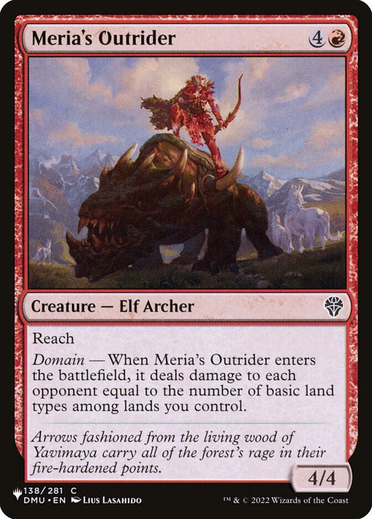 Meria's Outrider plst DMU-138