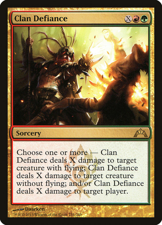 Clan Defiance gtc 151
